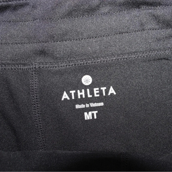 Athleta Trailside Black Tennis Activewear Casual Golf Skort Size Medium Tall - Picture 9 of 14